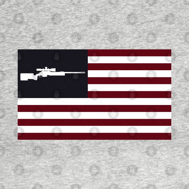 Rifle American Flag by MimicGaming